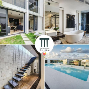 2BR Coworking Freestanding Bathtub Private Pool